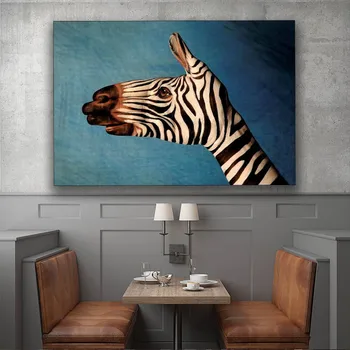 Izdarīt zebra papagailis uz rokas, Krāsošana sienas, mākslas drukāšana, plakātu, mājas apdare, dzīvojamā istaba, guļamistaba