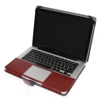 PU Ādas Laptop Case For Apple Macbook Air 11 12 13 15 collu portatīvo datoru displejiem Pārsegs soma, Mac book Pro Retina 13.3 Klēpjdatoru Pārsegu