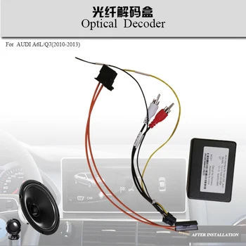 Optiskā lodziņā Audio interfeiss dekoders Audi A6L /Q7 (2005-)