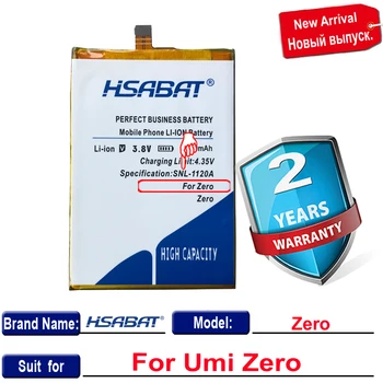 Oriģināls HSABAT 3200mAh, lai Umi Nulli, akumulators+ izsekošanas numuru