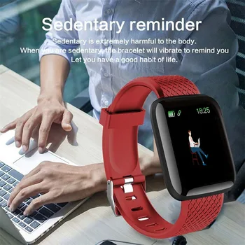 Bluetooth Smart Skatīties Fitnesa Tracker Sporta Aproce D13 Ūdensizturīgs Vīriešiem sirdsdarbība Smartwatch IOS Android Ir 2021. Sievietēm Dāvanu