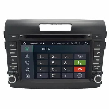 Jaunākais 2 DIN Android8.1 Radio Auto DVD Atskaņotājs, GPS Navigācijas Honda CRV 2012. - 2016. gadam Automašīnas Stereo Audio Transportlīdzekļa Multivides Headunit