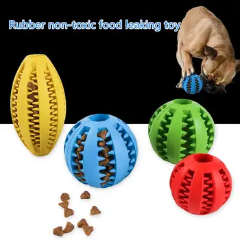 Elastīga dabīgā gumija pet suņu apmācību rotaļu Jautri, interaktīvas elastīgo bumbu, Suns, bites rotaļu Suņa zobu tīrīšana bumbu Īpaša cieto rubbe