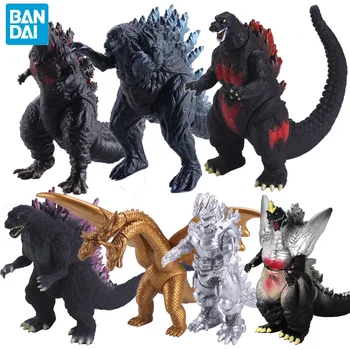 24 Stils BANDAI Gojira Godzilla 15cm-25cm PVC Rīcības Attēls Kolekcionējamus Modelis Kolekcionējamu Rotaļlietu Bērniem, Dāvanu