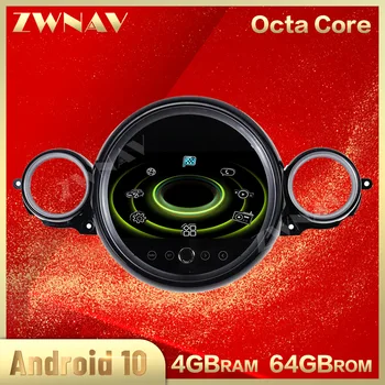 4G+64GB Android 10.0 auto multimedia player R56 Mini R60 Cooper 2007-GPS Navigācijas Auto Auto Radio stereo Wifi Galvas Vienības