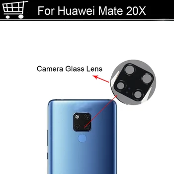 Oriģināls, Jauns Huawei Mate 20 X Aizmugurējā Aizmugurējā Kamera Stikla Objektīvs Huawei Mate 20X Remonts, Rezerves Daļas, HuaweiMate20X