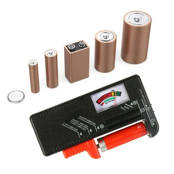 8 Tīkli Akumulatoru Uzglabāšanas Organizators Turētājs Box Baterijas Testeri Akumulatoru Plaukts Gadījumā Kastes Turētāji AAA AA C D 9V