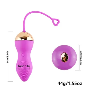 Bezvadu Tālvadības pults 7 Ātrumu Vibrējošais Ola Seksa Rotaļlietas par Sievieti Erotiskā G Spot Vibrācijas Sievietes maksts Massager USB Rechargable