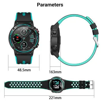 GPS Sporta Smartwatch Ar Barometrs, Altimetrs, Kompass, Sirdsdarbības Pedometrs un bluetooth zvanu ārā gps tracker smart watch 