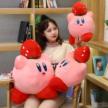 1pc 30-60cm Liela Izmēra Gudrs Spēle Kirby Star Plīša kirby Plīša Rotaļlieta Rozā Kirby Waddle Dee Doo Mīkstu Pildījumu Rotaļlieta Dāvana Dzimšanas dienas Dāvana