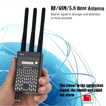 GSM GPS Signāla Bezvadu Detektors Profesionālās RF Mikro Viļņu Sensors Anti-vaļsirdīgs Cam Finder Tracker Apsardzes Signalizācijas Sensora Ierīci