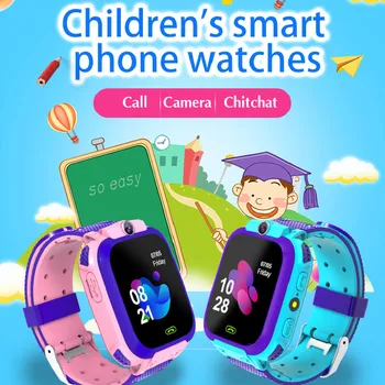 Q12 Anti-zaudēja Smart Tālrunis Skatīties, GPS Tracker SOS divvirzienu HD Zvanu GSM SIM Smart Aproce Par Xmas Dāvanas Aizsargs Bērnu Bērni