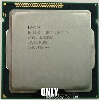 Oriģinālā intel I5 2320 CPU Procesors Quad-Core(3.0 Ghz /L3=6M/95W) Socket LGA 1155 CPU Desktop i5-2320 (darba )