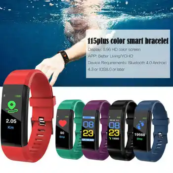 Smart Watch Sievietes Vīrieši Smartwatch Android, IOS Elektronika Pulkstenis Fitnesa Sirds ritma Monitors Tracker Silikona Siksniņa Smart-Skatīties