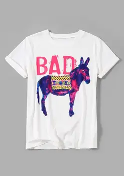 Sieviešu Modē Slikti Īsām Piedurknēm Beisbola T-Krekls 90s Harajuku Kawaii smieklīgi Pamata Tee Kreklu Femme Top korejas Drēbes Lielgabarīta