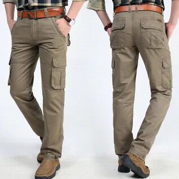 MANLI 2020 Vīriešu Pārgājienu Bikses Militāro Kravu Bikses Multi-kabatas Baggy Vīriešu Bikses (Dungriņi) Armijas Bikses Joggers