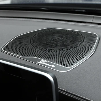 Par Mercedes Benz W205 GLC C Klases C180 C200 Automašīnu optiskā Audio Skaļrunis Paneļa Skaļrunis Vāka Uzlīmes Apdare Piederumi LHD