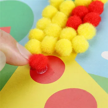 Actionbabei Jaunu matu bumbu krāsošanas Rokasgrāmata Stereo Uzlīme Veikt diy materiāla iepakojumi bērnu Aktivitātes izglītības rotaļlietas
