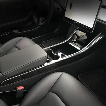 Auto Oglekļa Šķiedras ABS Malas Apdari Par Tesla Model 3 2017 2018 2019 2020 Piederumi Aizsardzība Sānu Aizsargs Vāka Modeli, Trīs