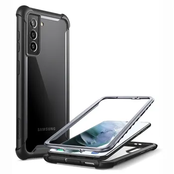 Samsung Galaxy S21 Gadījumā 6.2 collu (2021 Relīze) I-BLASON Ares Pilna Ķermeņa Izturīgs Bufera Vāciņš BEZ iebūvēta Ekrāna Aizsargs