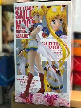 RORONOA Sākotnējā Banpresto Glitter & Glamours Sailor Moon PVC Rīcības Attēls Kolekcionējamus Modeļu Lelle, Rotaļlietas, Figurals Brinquedos