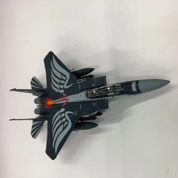 1:100 Mēroga F-15 Kaujas Lidmašīnas Helikopteru Lējumiem Modelis Rotaļlietas