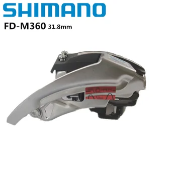 Shimano Acera FD-M360 7/8 ātrumu velosipēds priekšējo Pārslēdzēju 3x7s 3x8s MTB kalnu velosipēdu pārslēdzēju 31.8 mm