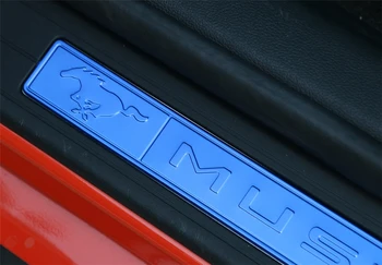 ALU Auto Dekorēšana Ārpuse Laipni Pedāli S Izmērs Ford Mustang ASV Auto+ Stilīgs Uzlīmēm, Krāsains Auto Uzlīme Jauns