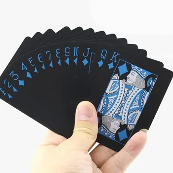 6 Veidu Matēts Ūdensizturīgs Spēļu Kārtis Dāvanu/Personas/Ģimenes Spēli Burvju Plastmasas Poker Kartes 63x89mm/57x87mm