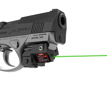 Vērsis G2C 9mm TS9 Gloks Mini Green mira lāzera para pistola defensa personas arma taktiskā lāzera redzes