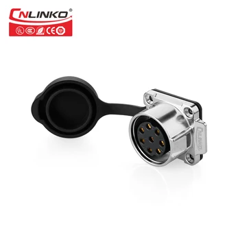 CNLINKO M28 8pin IP67 waterproof strāvas savienotājs adapteris 15A 500V ātri darbojas, rūpniecības iekārtas, jaunu enerģijas transportlīdzekļu auto auto