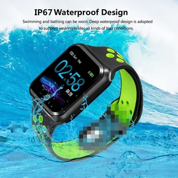 S226 Smart Pulksteņi Skatīties IP67 Waterproof 15 dienas ilgu gaidīšanas Sirdsdarbības Ātrums, asinsspiediens Bluetooth Smartwatch Atbalsts IOS Android