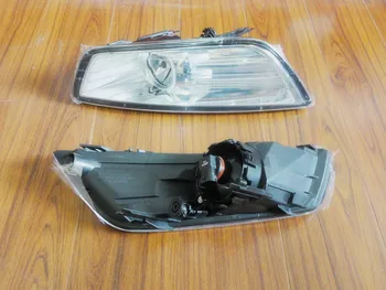 2 Gab/Pāri RH un LH Priekšējais bamperis miglas lukturi lukturi ar spuldzēm Ford Mondeo 2007. - 2010. gadam