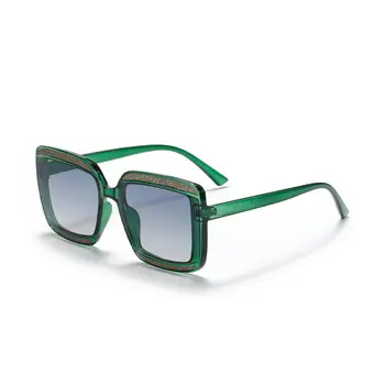 Ir 2021. Klasika Vintage Laukumā Saulesbrilles Sieviete Siāmas Lielgabarīta Saulesbrilles Sievietes/Vīrieši Retro Saulesbrilles Slīpumi Objektīvs De Sol Mujer