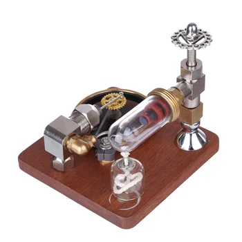Regulējams Ātrums Stirling Dzinējs Modelis Zinātne Eksperiments Motora Rotaļlieta ar Horizontālo Spararata Fizikas Tvaika Varu Rotaļlietu Dizains