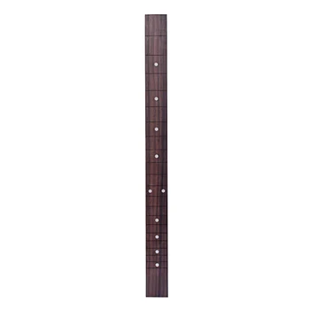 1 Gab. 510mm Rožkoka Klaviatūra Fretboard 21 Frets 3 String Cigāru Kastē Ģitāra DIY Daļas Ģitāru Cienītājiem