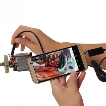 Ūdensizturīgs Tipa c Endoskopu HD Kamera Rūpniecības USB Elastīga Elastīga Borescope Video 3 IN 1 HD USB+Micro USB+Tipa C