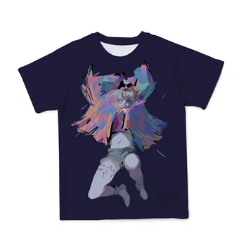 Ir 2021. T Krekls Vīriešiem 3D T-krekls Vasaras Manga meiteni Drukāšanas Modelis T Anime Gadījuma O-veida Kakla Liela Izmēra Cilvēks Apģērbu 110-6XL