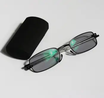 2018 Pārejas Saule Portatīvo Photochromic Lasīšanas Brilles Vīrieši Sievietes Brilles Slim Mini Kabrioleta Briļļu Lasītāji