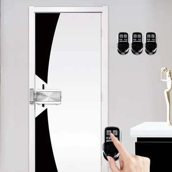 Mājas Durvju slēdzenes Komplektu Tālvadības Keyless Ieceļošanas Elektroniskā Slēdzene Smart Bezvadu Anti-Theft Deadbolt Piekļuves Kontroles Sistēmu Hom