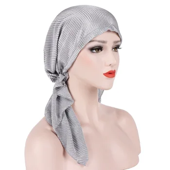 Jauno Modes Musulmaņu Sievietes Iekšējo Hijabs Cepures Turban Vadītājs Klp Sieviešu Beanie Dāmas Matu Aksesuāri Musulmaņu Lakatu Klp Matiem