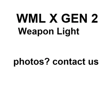 Medību redzes WML X Taktiskās Apgaismojums Ilgi Versija WM103 Zaklamp Hoge helderheid Wapen Uzstādīts Strobe Gaismas WML