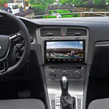 10.2 collu Android 9.0 Automašīnas Radio Nav DVD Atskaņotājs, GPS Navigācijas Volkswagen, VW GOLF 7 2013 2016 2017 Auto Stereo Audio
