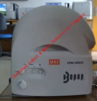 Augstas kvalitātes Sarkano PVC etiķetes SL-S113 par Bepop zīmi drukāšanas mašīna MAX bepop printeriem(PM-100A MPT-100 MPT-100HG2 MPT-100HG3)