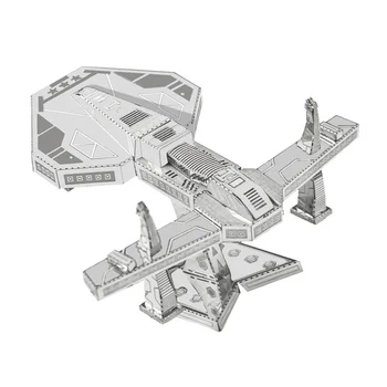 3D Metāla Nano Puzzle WXL Kosmosa Kuģi MB218 Ēkas Diy 3D Metāla Modeļa Komplekti ar Lāzeru Griezti Apkopot Jigsaw Rotaļlietas