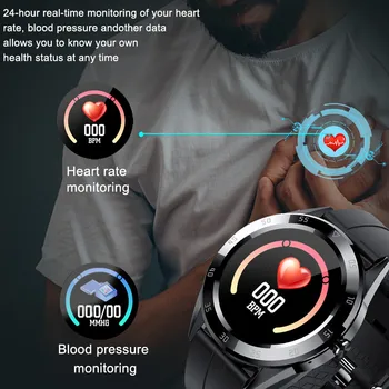 LIGE Jaunu bluetooth tālruni, Smart skatīties vīriešu ūdensnecaurlaidīgs sporta fitnes skatīties veselības dienesta laika displejs 2020 jaunu smartwatch sieviete