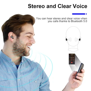 Dacom K6H Pro TWS Bluetooth Austiņas Bezvadu Stereo Earbuds Paslēptu USB Uzlādes Kabelis Garš Gaidīšanas Ķīniešu un angļu valodā