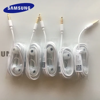 Samsung EHS64 5/10/15/20/100 gabalu/daudz Vairumtirdzniecība Xiaomi Phone In-ear Earpone ar Mikrofonu MP3 MP4 Galaxy S7 S8 S9