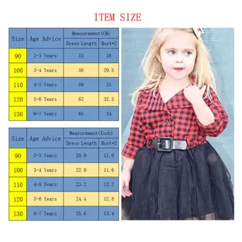 Pudcoco 2018 Kid Baby Meitene Modes Kleita Izšūta ar garām Piedurknēm Dubultā Krūtīm, Princess Puse Tilla Tutu Kleitas Rudens Apģērbs 2-7T