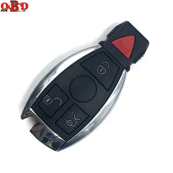 HKOBDII 4 Pogas, Smart Tālvadības pultis Auto Atslēgu 315/433MHz par Mercedes Benz MB 2000+ NEC BGA Tipa Tālvadības Atslēgu Fob Ar Asmeni+Logo